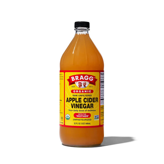 Bragg Liquid Aminos All Purpose Seasoning 32oz and Organic Apple Cider 2 Pounds