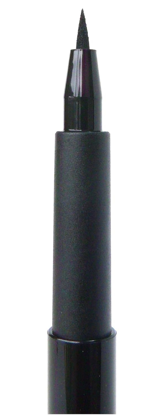 Pure Zivaª Waterproof Long Lasting Matte Black Liquid Skinny Felt Tip Eyeliner Pen, No Animal Testing & Cruelty Free