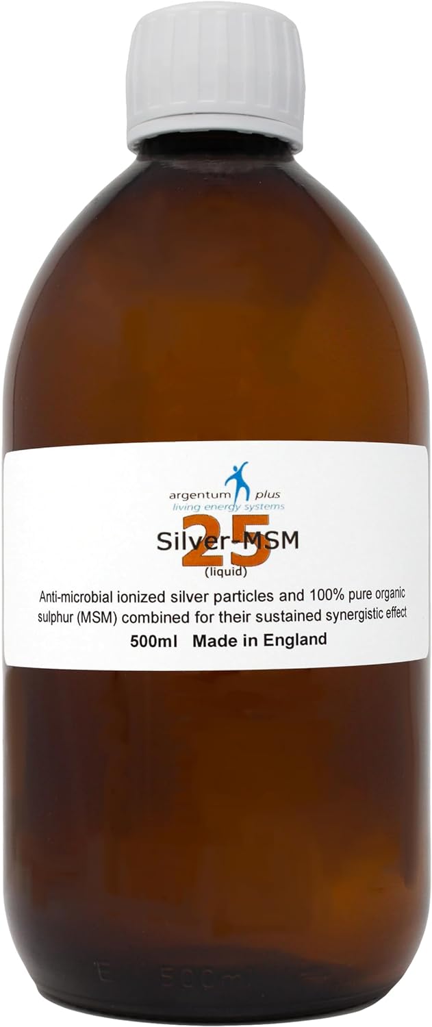 Silver-Msm 25 (Liquid) - 500 Ml In Amber Glass Bottle

870 Grams