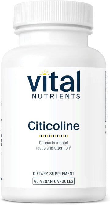 Vital Nutrients - Citicoline - Mental Focus And Attention - 60 Vegetar
