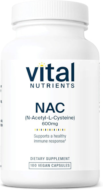 Vital Nutrients NAC | N-Acetyl Cysteine | Vegan Supplement | Supportin