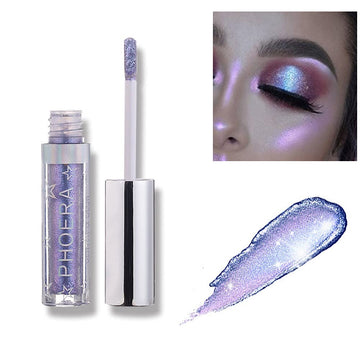 Glitter Eyeshadow?Makeup For Eyes Liquid Shimmer Sparkle Glow Light Colors Pencil Stick Shiny Long Lasting Waterproof Shining Eye Shadow Sets Metallic Pigments Metals Gloss Sparkling Pen Kit (A109)