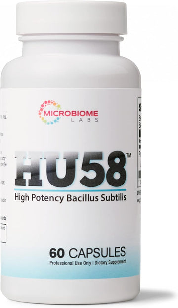 Microbiome Labs HU58 Digestive Probiotic - Bacillus Subtilis Spore Pro1.76 Ounces