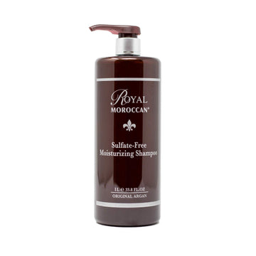 Royal Moroccan Sulfate Free Shampoo | Argan Oil Shampoo | Shampoo for Color Treated Hair | Moisturizing Shampoo Argan Oil Hair Products (1000 ml 33.8 )