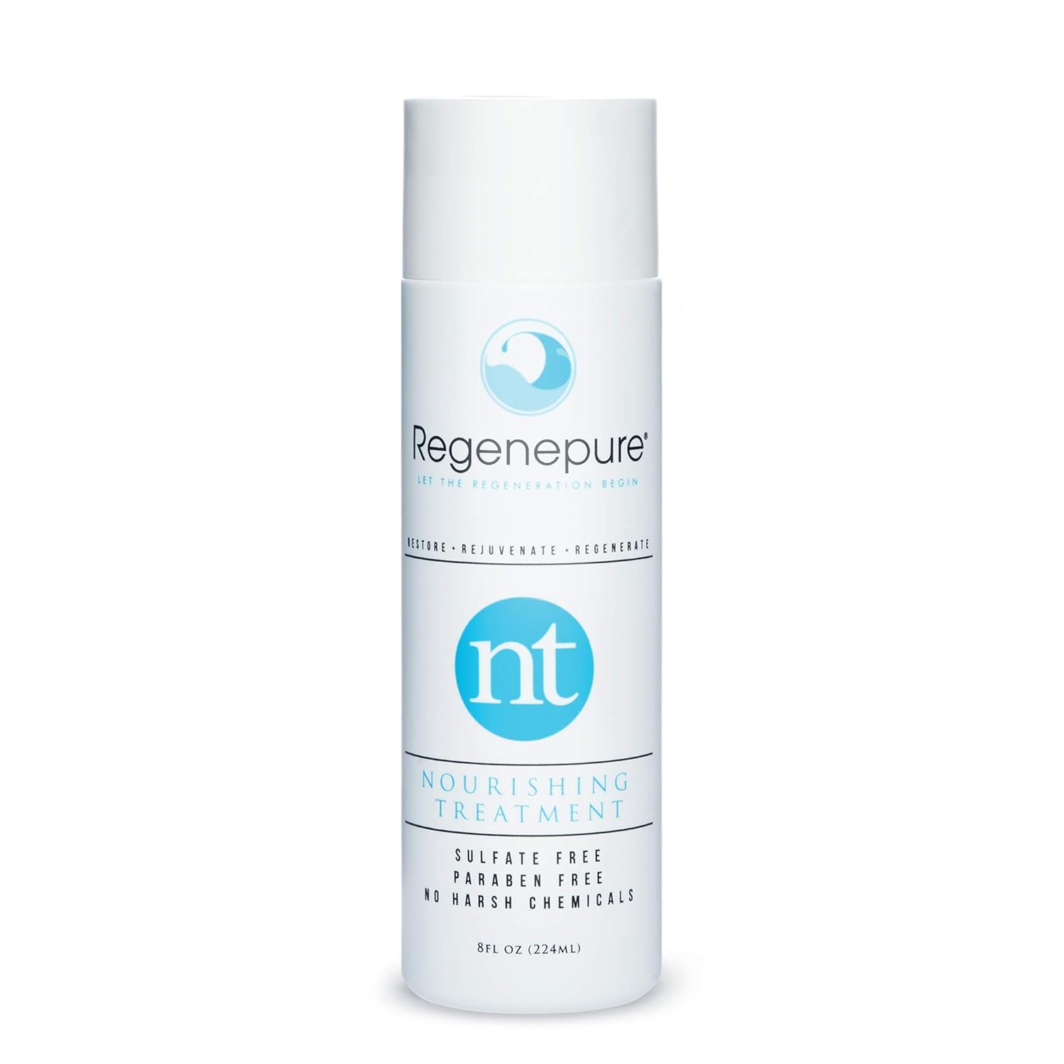 Regenepure, NT Shampoo Nourishing Treatment, Supports a Healthy Scalp and Hair Growth, 8