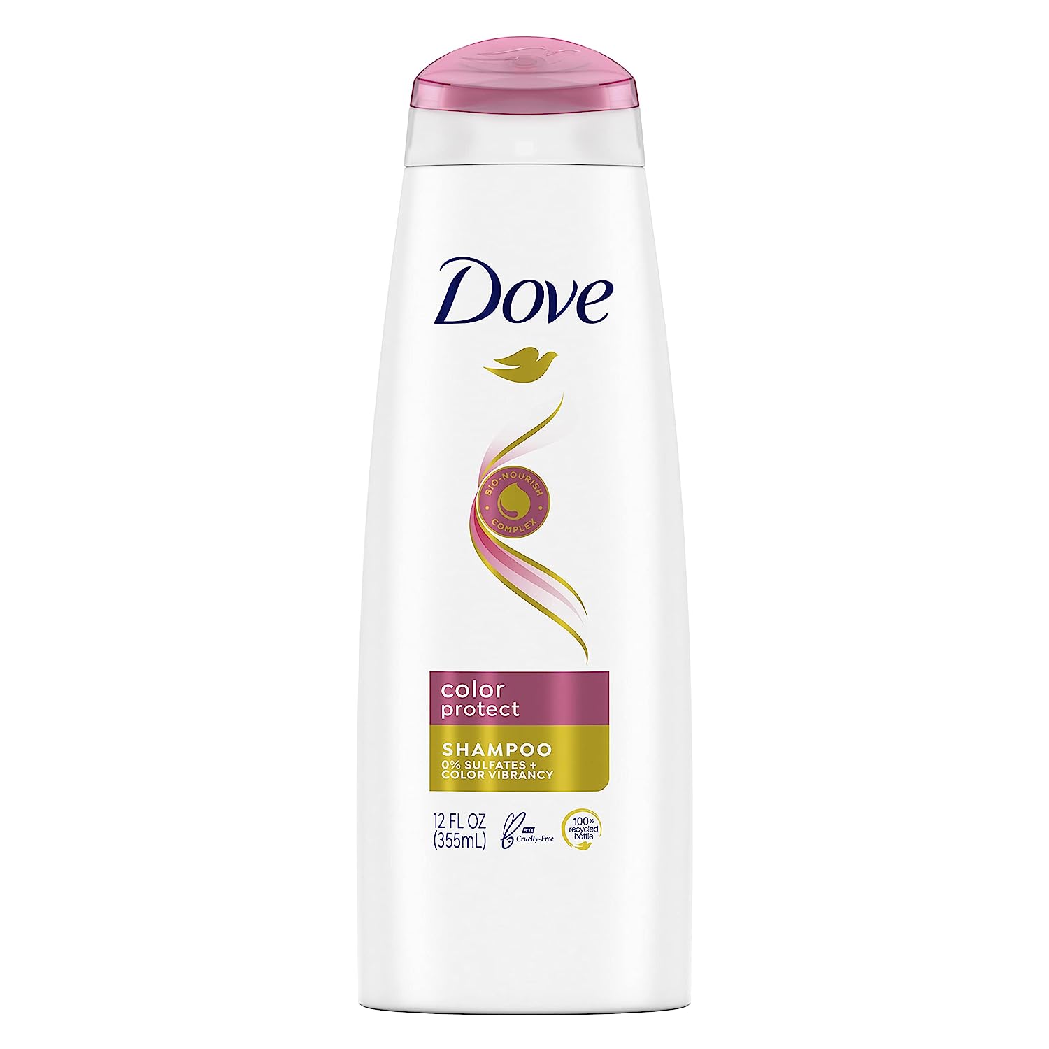 Dove Nutritive Solutions Sulfate-Free Color Care Shampoo for Color Treated Hair Color Protect Lasting Color Vibrancy 12