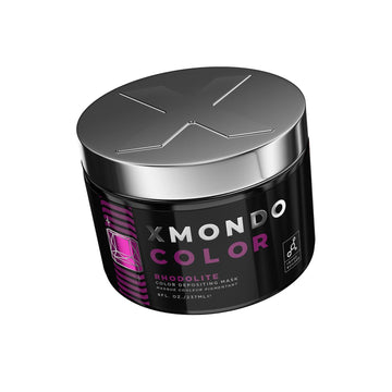 XMONDO Color Rhodolite Color Depositing Mask & Semi Permanent Pink Hair Dye | Vegan Formula Hair Color with Bond BoostingTechnology & Hyaluronic Acid to Nourish, Revitalize & Repair, 8   1-Pack