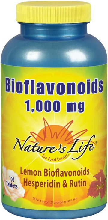 Nature'S Life Lemon Bioflavonoids 1000 | Flavonoid Antioxidant Complex