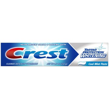 Crest Tartar Protection Whitening Cool Mint avor Toothpaste, 8.2