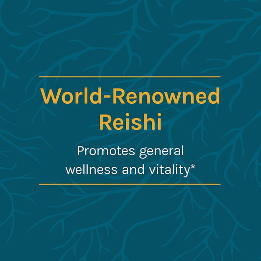 Host Defense, Reishi Mushroom Mycelium Powder, Supports Energy, Heart