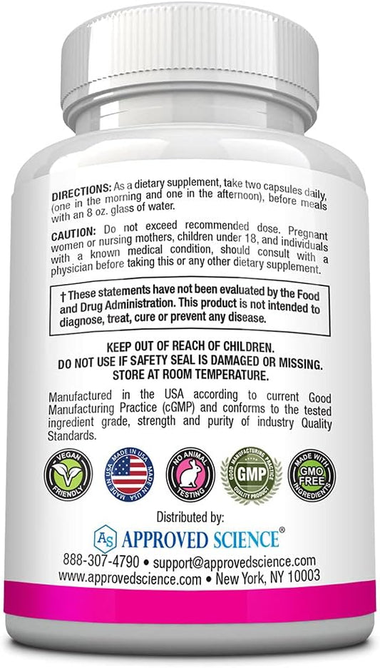 Approved Science Pms Md - Eliminate Pms Symptoms - Calcium, B Vitamins