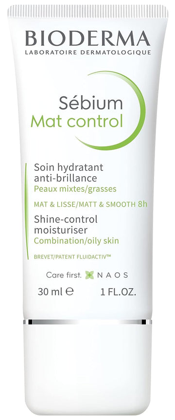 Bioderma - Sébium - Mat Control Cream - Mattifying and moisturizing daily cream - for Combination to Oily Skin - 1 .