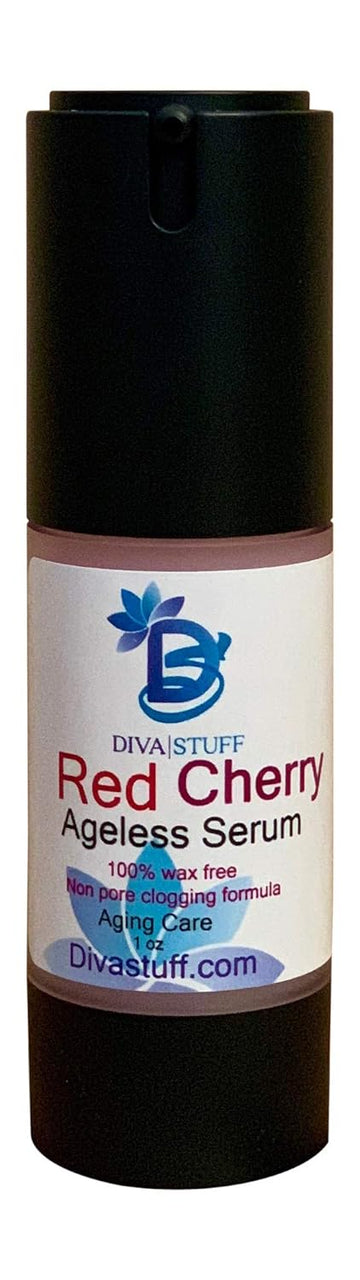 Diva Stuff Red Cherry Aging Skin Serum,with Rosehip Oil,cucumber,ve & Cherry Extract