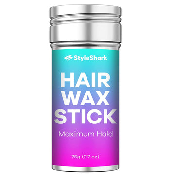 StyleShark Hair Wax Stick, Wax Stick for Hair (2.7 ), Slick Stick for Hair Edge Control, Hair Stick Wax for yaways, Frizz Hair, Wigs, Non-Greasy Hair Styling Products, y Away Hair Tamer Stick
