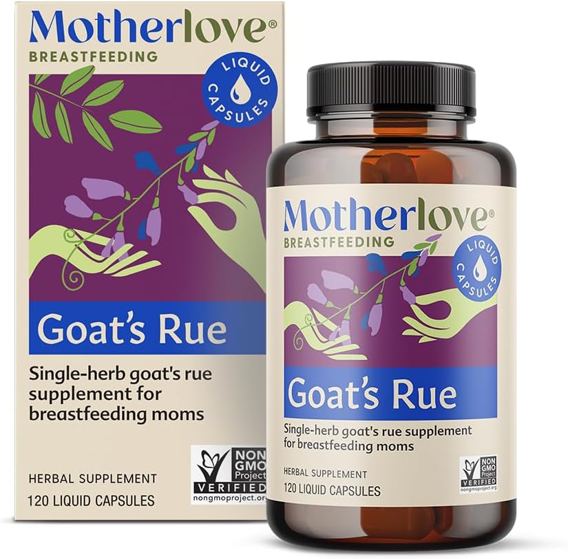 Motherlove Goat?s Rue (120 Liquid caps) Lactation Supplement for Breas