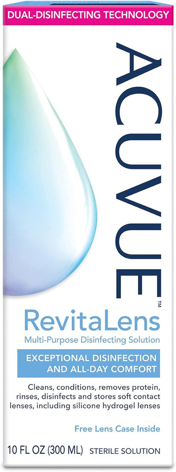 ACUVUE? RevitaLens Multi-Purpose Disinfecting Solution, 10 oz. (Pack o