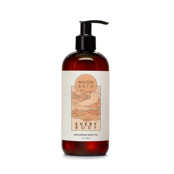 Moon Bath Every Body Grounding Body Oil | Contains Jojoba, Marula & Moringa Oils combined w/Sandalwood & Cypress to Calm | Organic & Clean Beauty, No Synthetic Fragrance 12