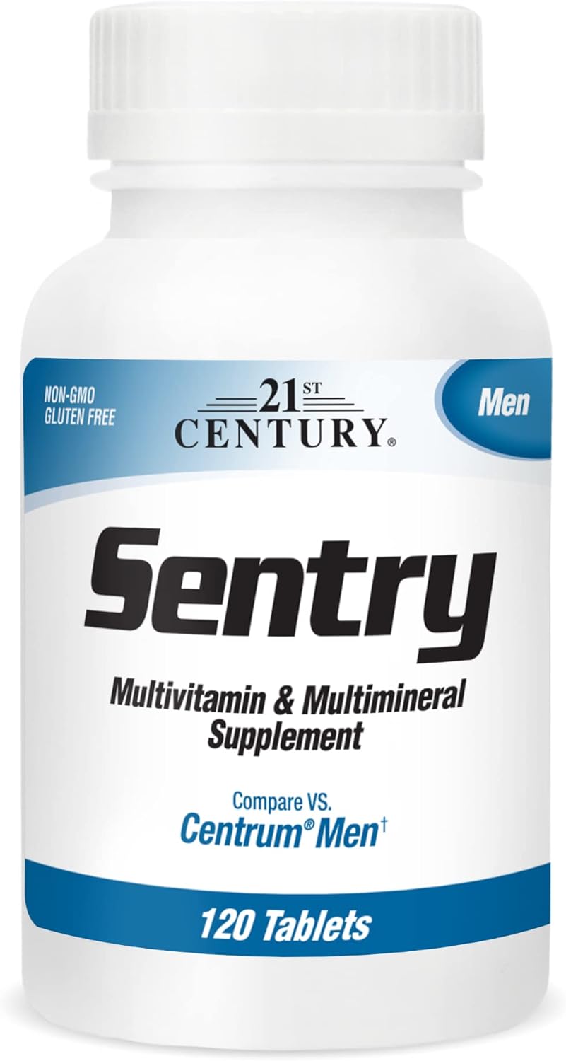 21St Century Sentry Men Multivitamin, 120 Count