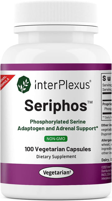 InterPlexus Seriphos - Phosphorylated Serine Adaptogen and Adrenal Sup