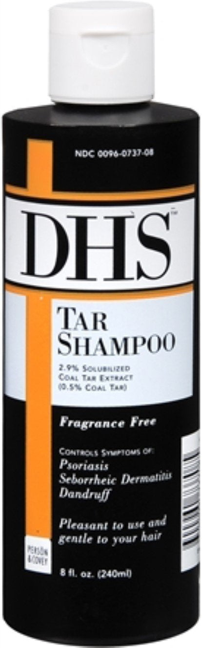 DHS Tar Shampoo 8 oz (Pack of 2)