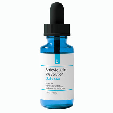 Pure Original Ingredients Salicylic Acid 2% Solution (30 ) by Pure, Treats Acne, Hyper-pigmentation, & Premature Aging, Daily Use Facial Serum