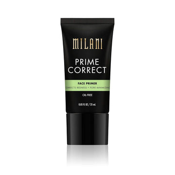 Milani Prime Correct Face Primer - Corrects Redness + Pore-Minimizing (0.85 . .) Vegan, Cruelty-Free Face Makeup Primer to Color Correct Skin & Reduce Appearance of Pores