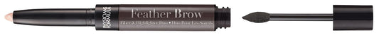 Physicians Formula Eye Booster Feather Brow Fiber & Highlighter Duo, Black Brown, 0.29