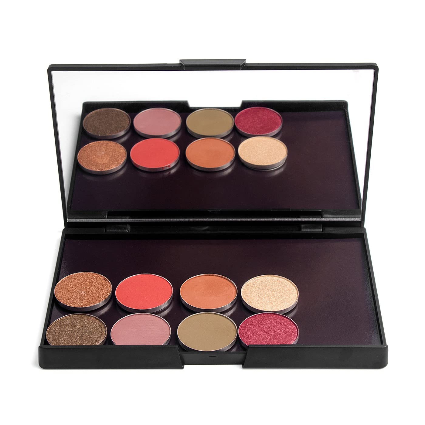 Makeup Magnetic Palette with Mirror and 20Pcs Metal Stickers