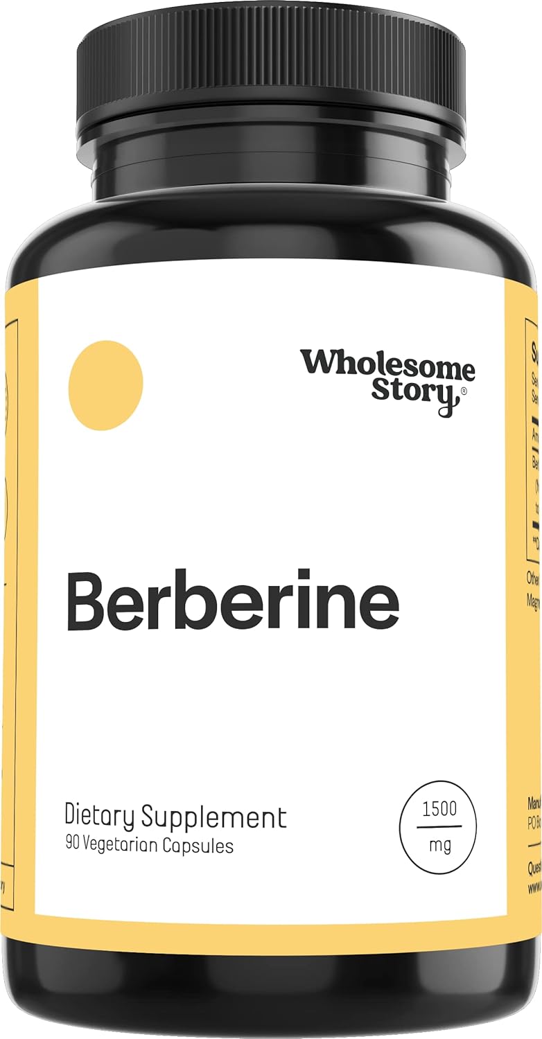 Berberine Supplement 1500Mg | Berberine 500Mg Per Capsule | 97% Standa