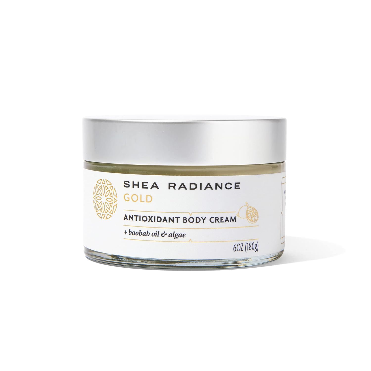 Shea Radiance Classic Scent Baobab - Unrefined Shea Antioxidant Cream & Body Lotion, for All Skin Types - Collagen Boosting Hydration | 6