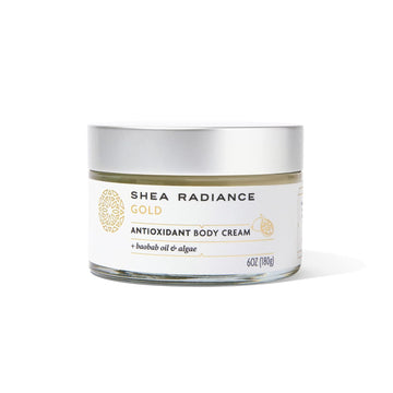 Shea Radiance Classic Scent Baobab - Unrefined Shea Antioxidant Cream & Body Lotion, for All Skin Types - Collagen Boosting Hydration | 6