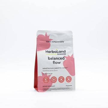 Herbaland Balance Flow Gummies - Chasteberry, Vitamin B6, Calcium, Zin