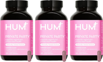 HUM Private Party Pills - Vaginal Probiotics for Womens Ph Balance wit8.15 Ounces
