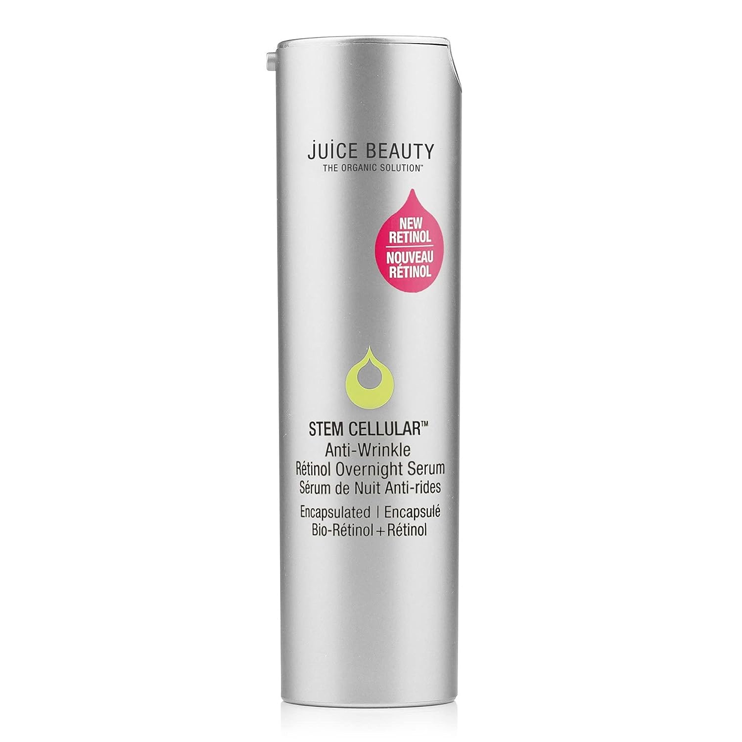 Juice Beauty Stem Cellular Anti-Wrinkle Retinol Overnight Serum with Hyaluronic Acid, 1
