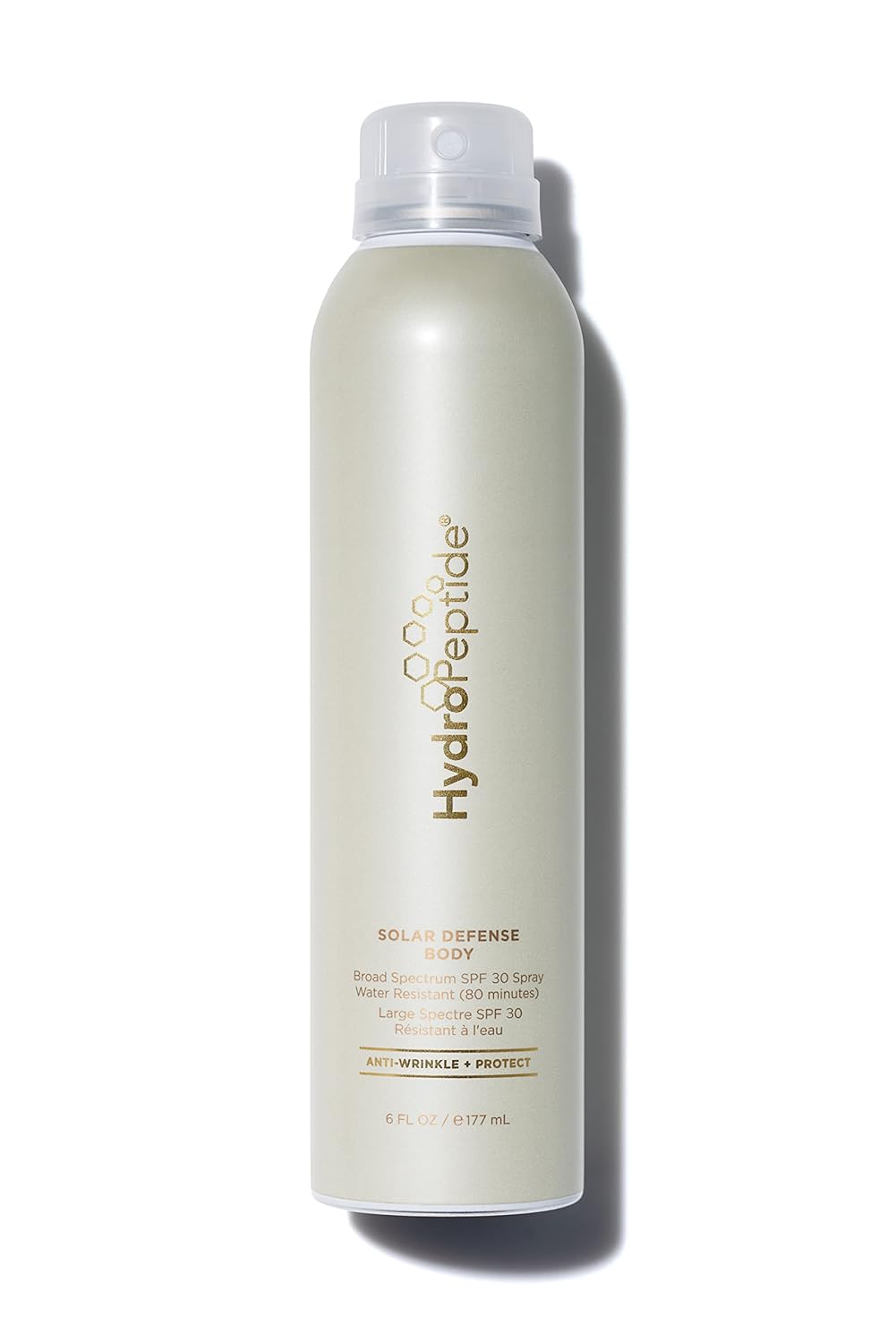 HydroPeptide Solar Defense Body SPF 30, Broad Spectrum, Water Resistant Sunscreen, Hydrates and Soothes, 6