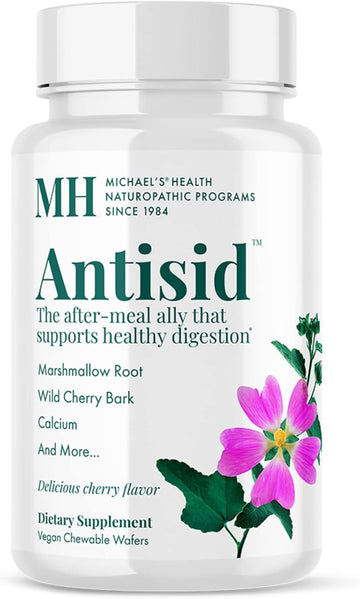 MICHAEL'S Health Naturopathic Programs Antisid - 90 Vegan Chewable Waf7.2 Ounces