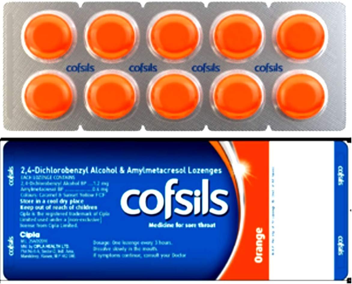 Cipla Cofsil | 3 X 10 Lozenges (Total 30)