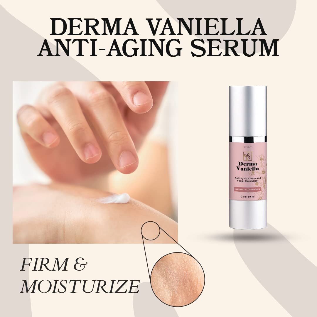 Esupli.com (2 Pack) Derma Vaniella - Derma Vaniella Anti-Aging Serum & 