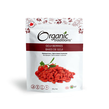 ORGANIC TRADITIONS Gogi Berries, 454 Gram