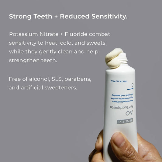 PerioSciences Oral Care Kit for Sensitive Teeth - Toothpaste, Mouthwash, Gel