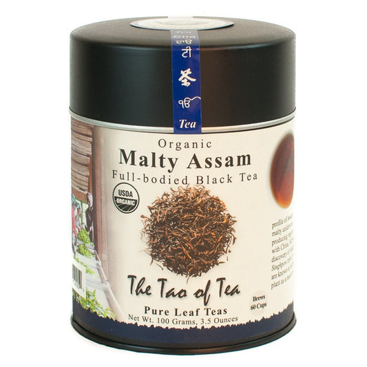 The Tao of Tea, Malty Assam Black Tea, Loose Leaf, Tins (Pack of 2)