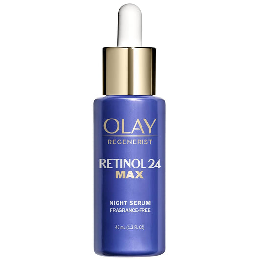 Olay, Regenerist Retinol 24 Max Night Serum, 1.3