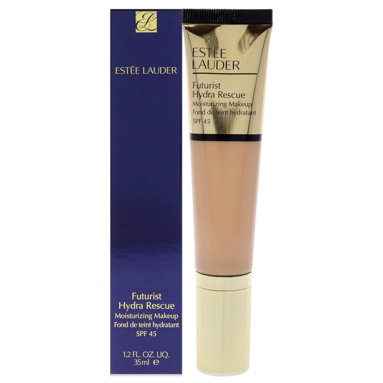 Estee Lauder Futurist Hydra Rescue Moisturizing SPF 45-3W1 Tawny Foundation Women 1.2