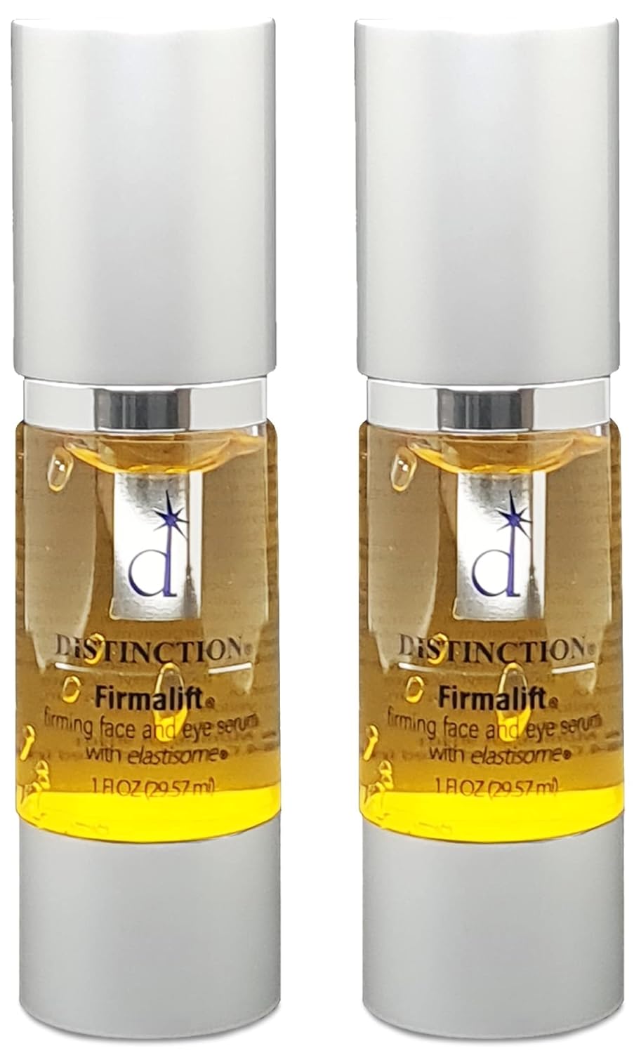 Distinction Firmalift Firming Face & Eye Serum – Anti Aging Serum Lotion Cream and Moisturizer | Helps Reduce the Appearance of Fine Lines and Wrinkles, Soothes (1  , 2 Pack)