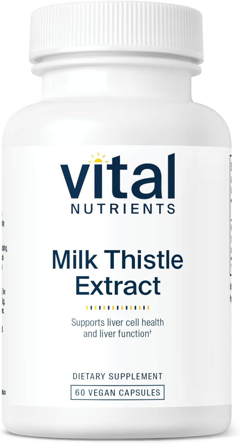 Vital Nutrients Milk Thistle Extract 250mg | Vegan Supplement to Suppo