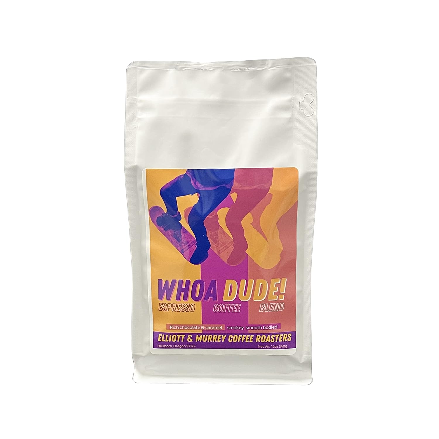 Whoa Dude Espresso Blend, Whole Bean Coffee, Medium Dark Roast