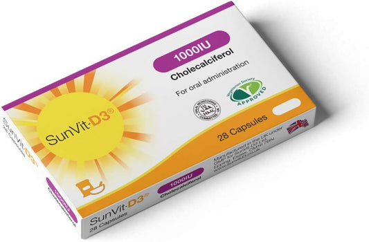 Vitamin D3 1000Iu (28 Daily Capsules)

20 Grams