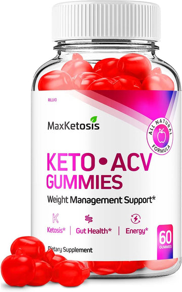 Max Ketosis Keto ACV Gummies Max Ketosis Advanced Formula Apple Cider