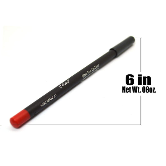 Italia-Deluxe Makeup Eyeliner 1032 Mango Eye Lip Liner Pencil 0.08  + ZipBag