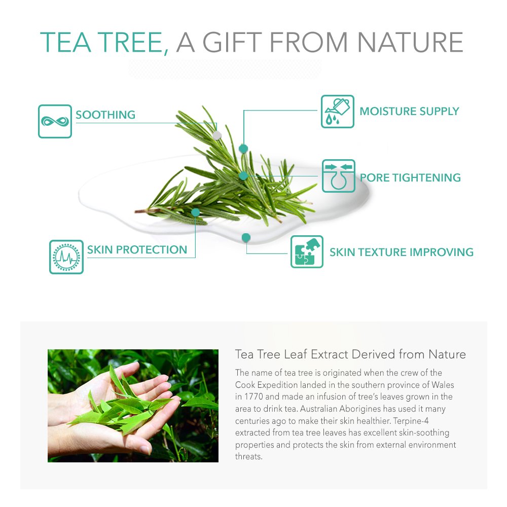 ESSENHERB TEA TREE TONER, Providing intensive nutrition and 